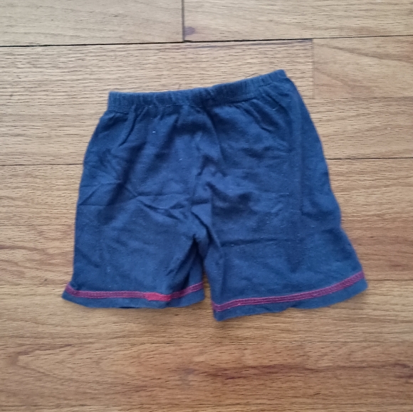 3/$10 🌟 Boys Medium Dark Blue Say It With Love Sweat Shorts Pants - Picture 3 of 9